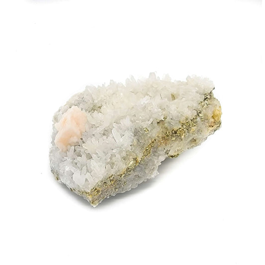 LuxeRox Baby Pink Dolomite with Milky Quartz