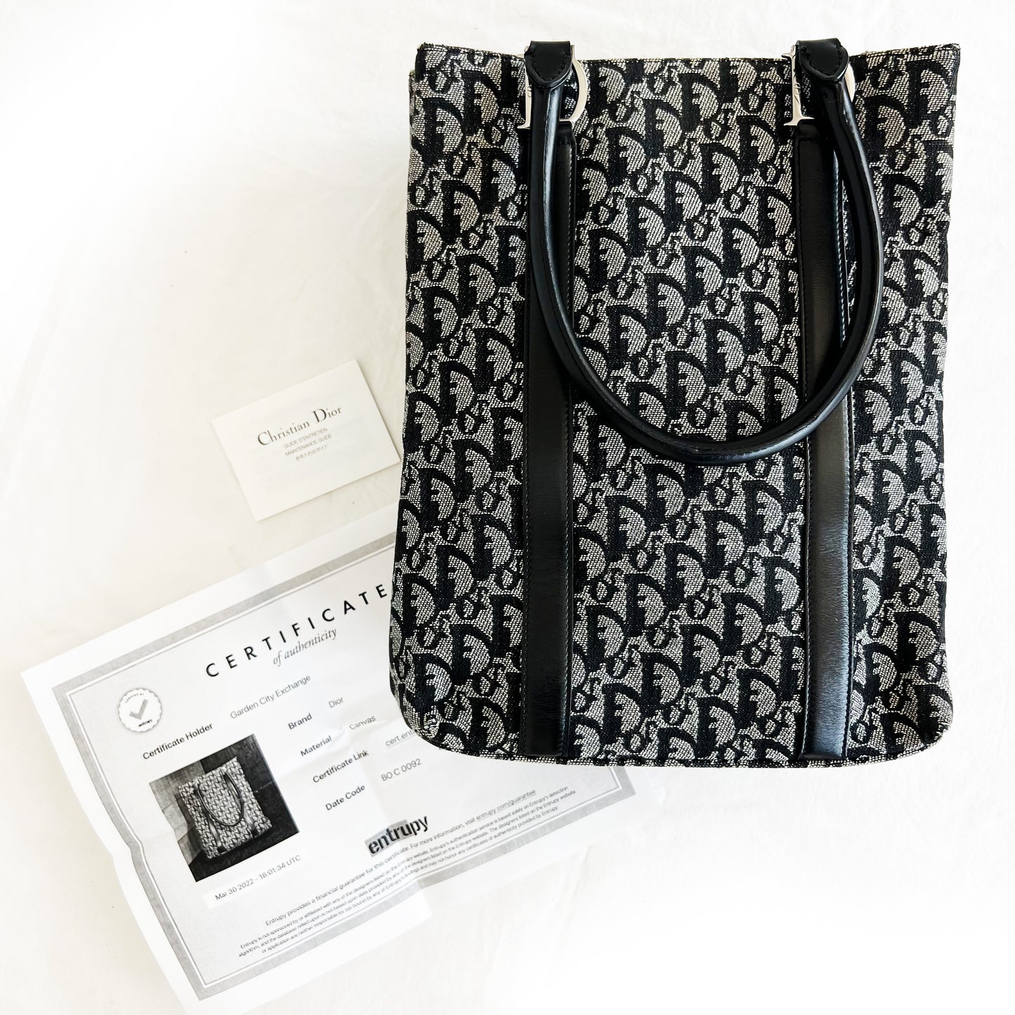 Dior Monogram Trotter Tote