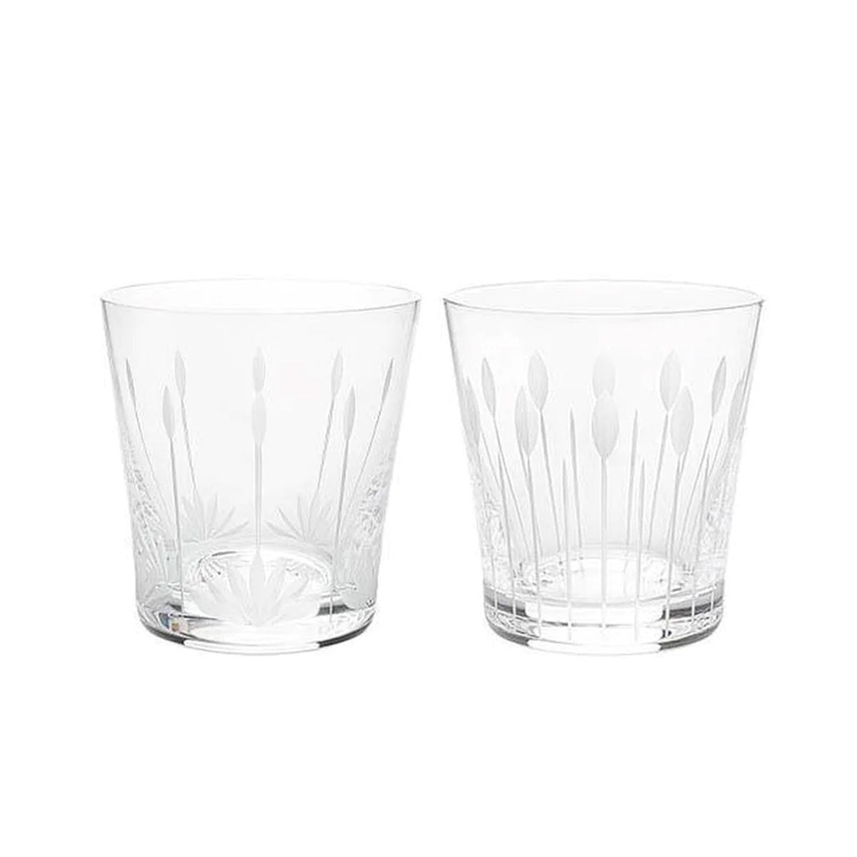Lalique Lotus Tumblers