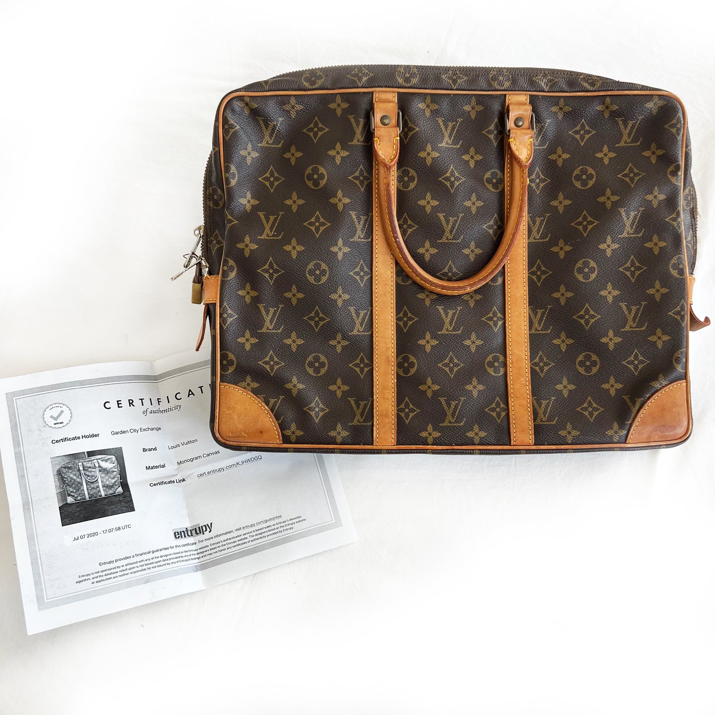Louis Vuitton Monogram Porte Documents Voyage