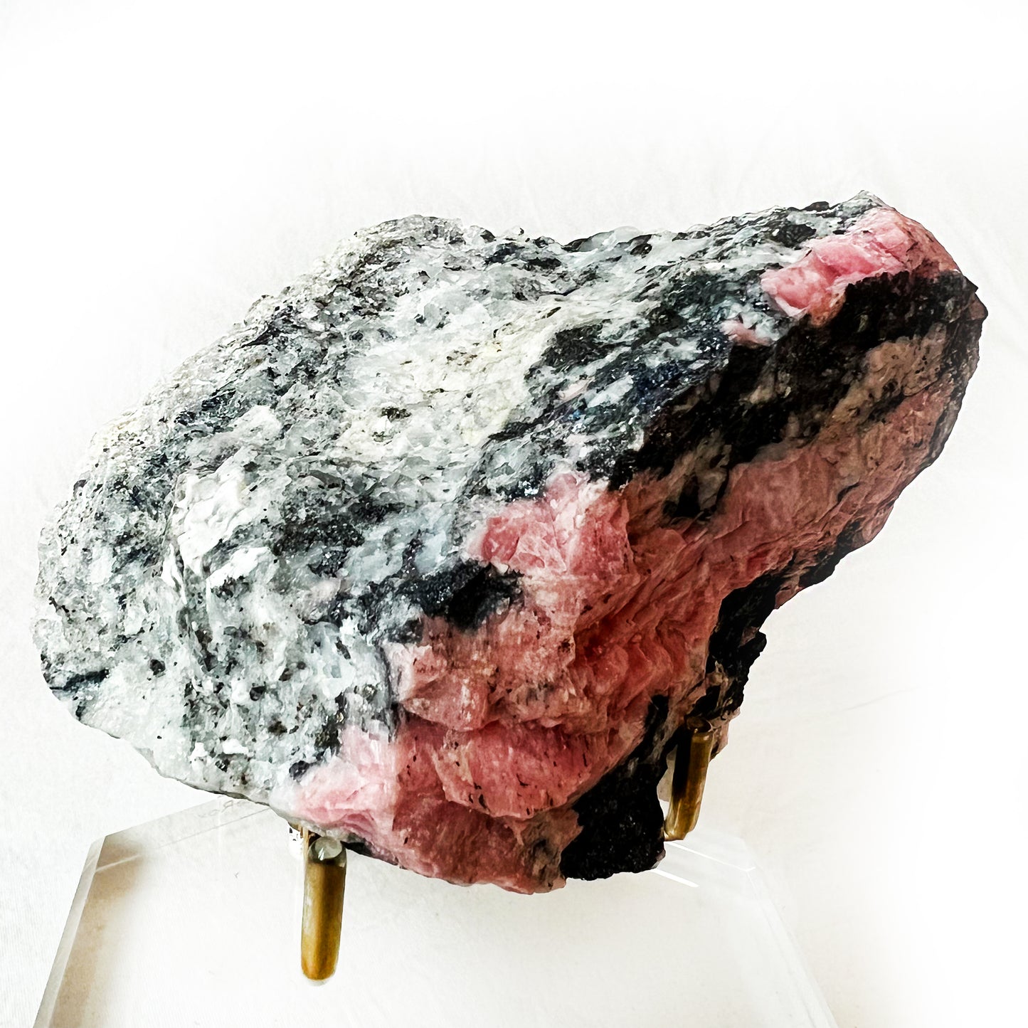 LuxeRox Rhodochrosite on Matrix