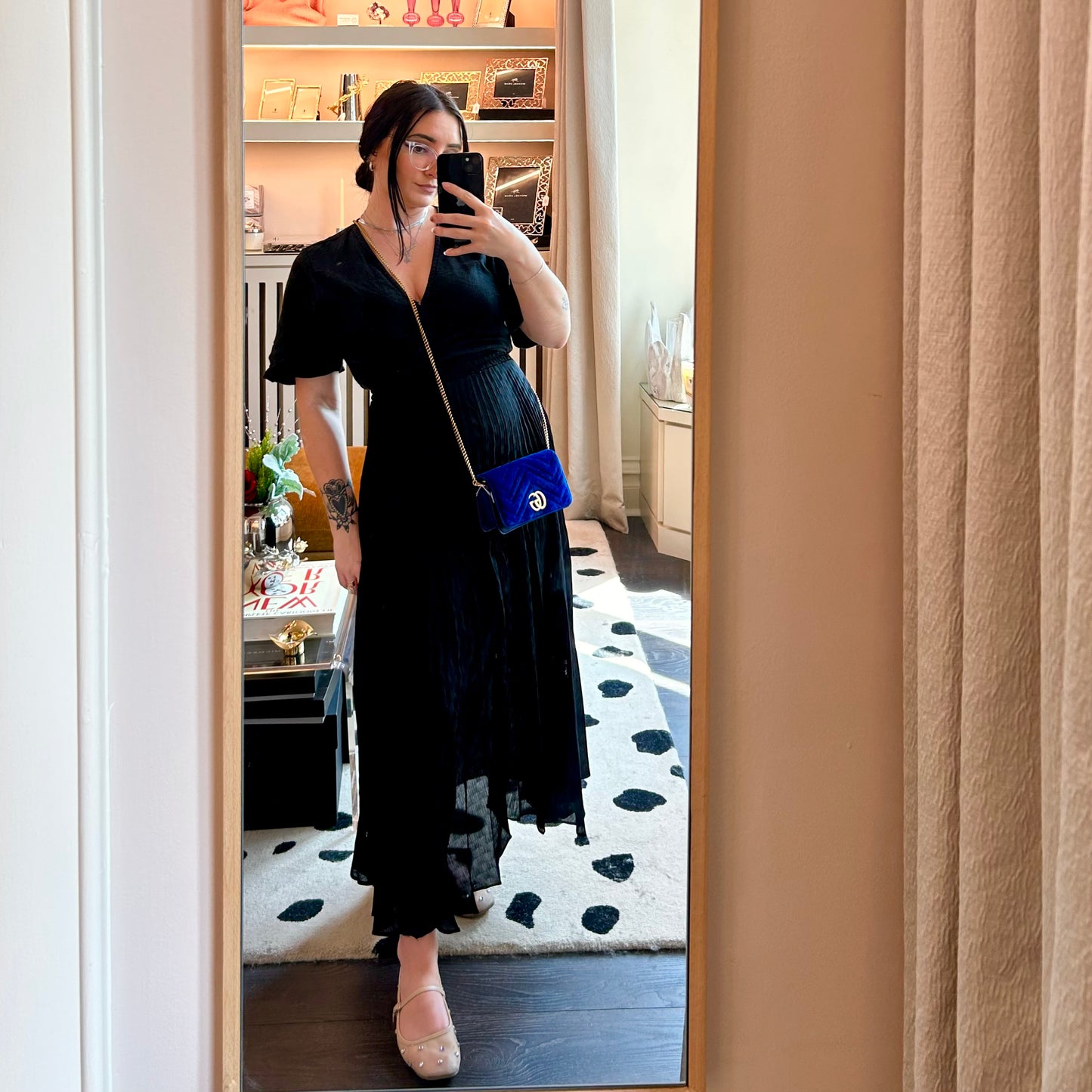 Pre-Loved Gucci Double G Marmont Mini Bag