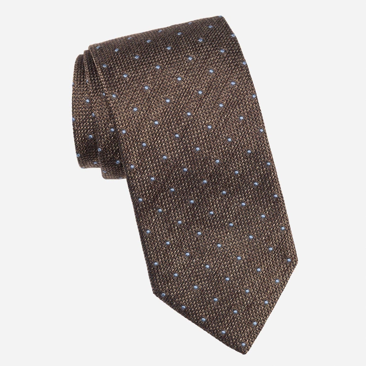 Mattei - Silk Grenadine Tie - Brown: Standard