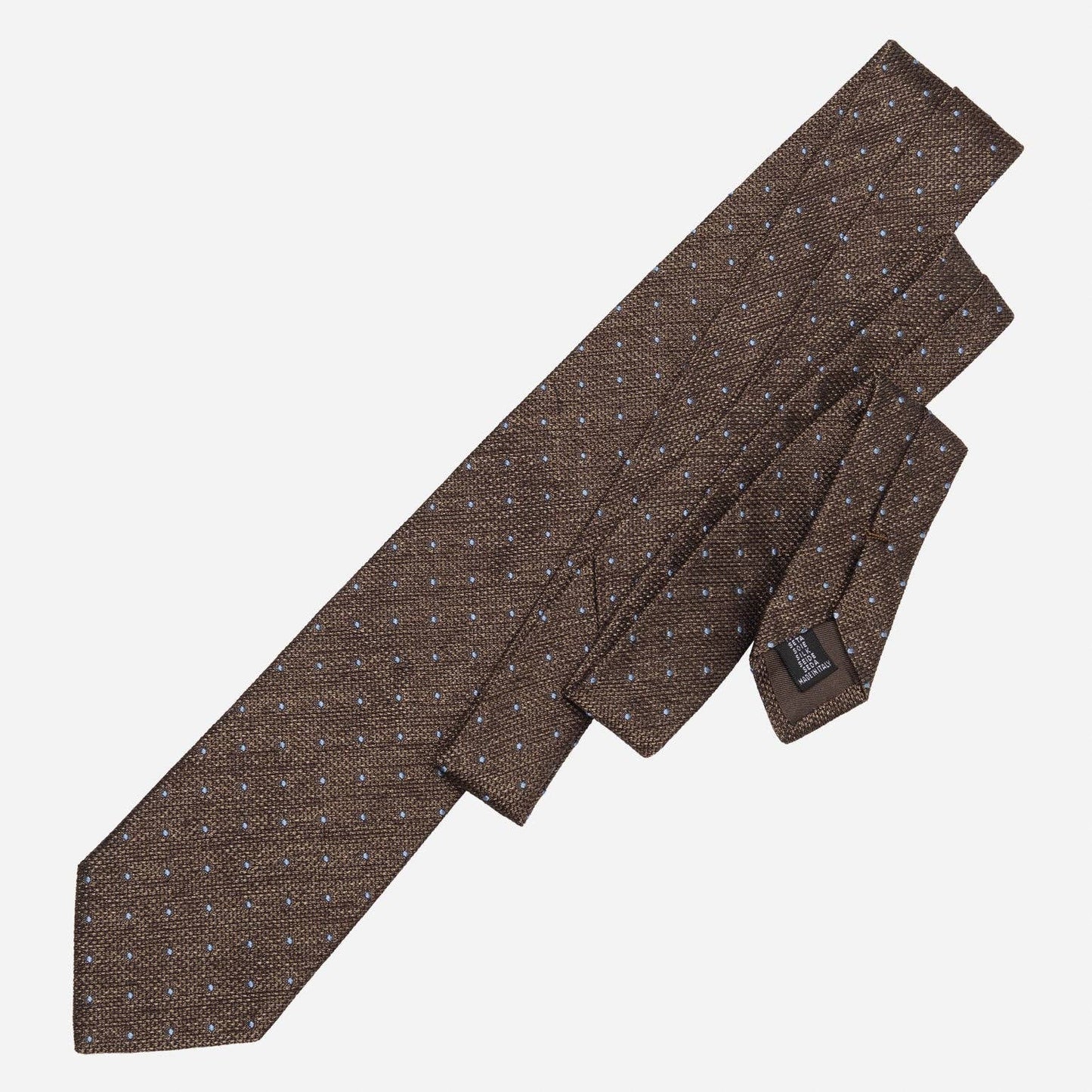 Mattei - Silk Grenadine Tie - Brown: Standard