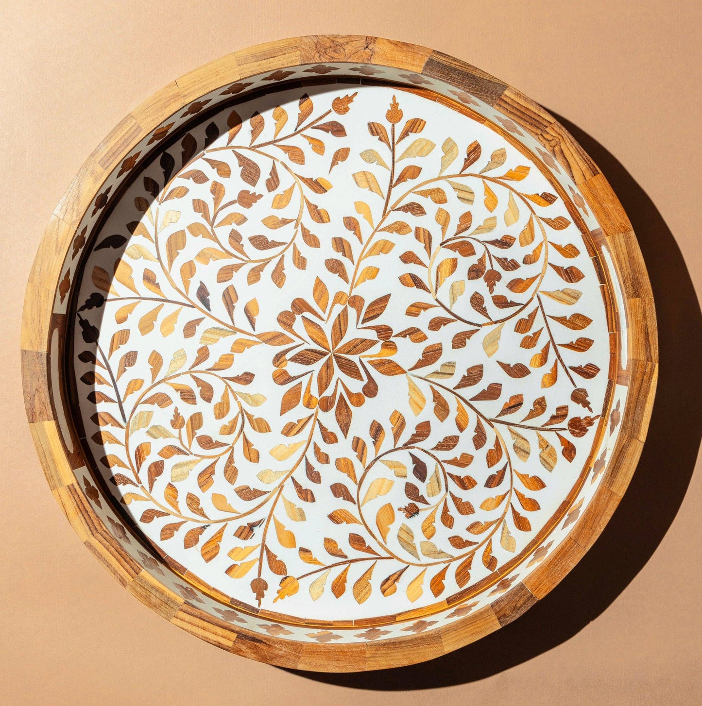 Jodhpur Collector’s Inlay Round Tray