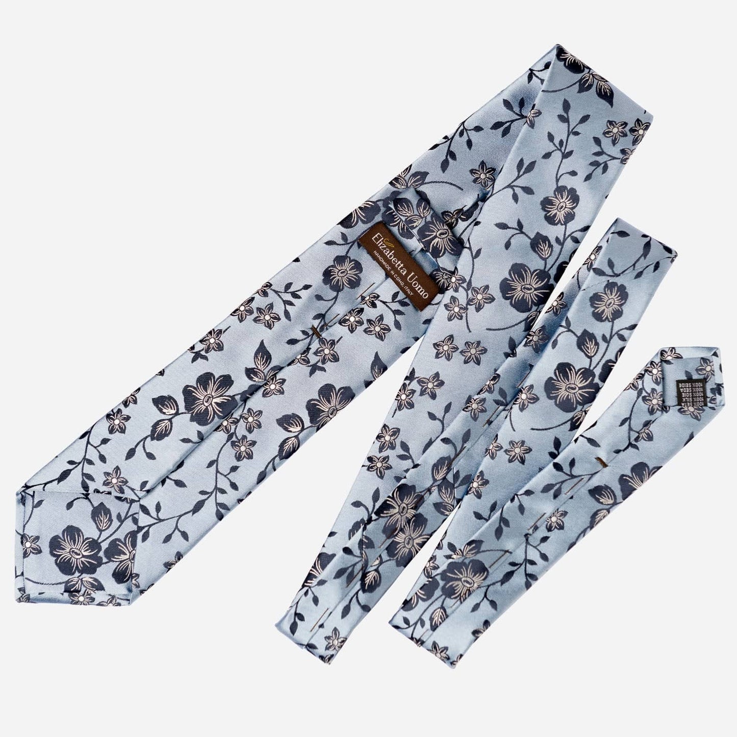 Silvio - Silk Jacquard Tie - Sky Blue (Std)