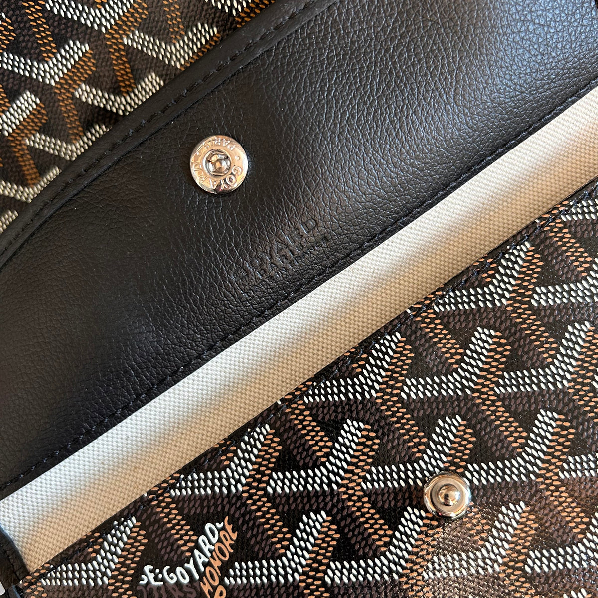 Pre-Loved Goyard Goyardine Bohème Hobo Bag