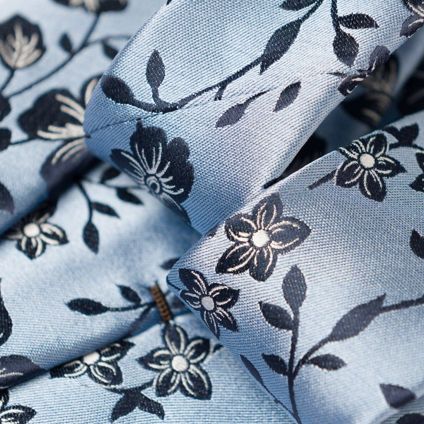 Silvio - Silk Jacquard Tie - Sky Blue (Std)