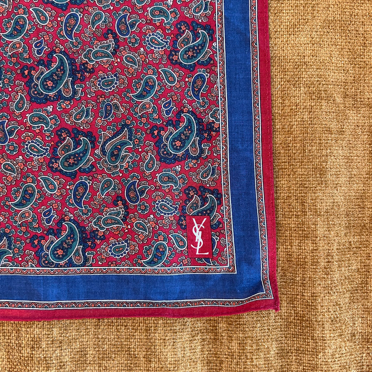 Pre-Loved YSL Paisley Handkerchief