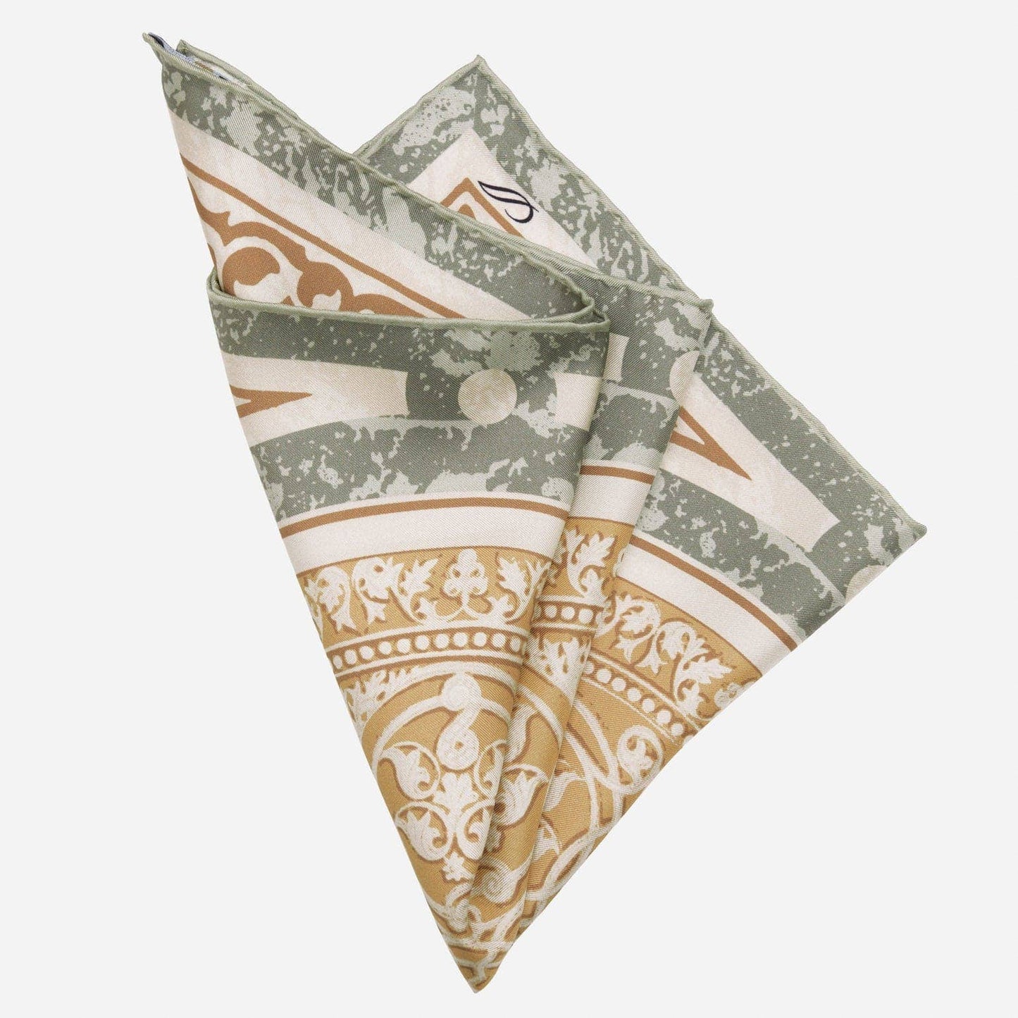 Noto - Silk Pocket Square - Sage
