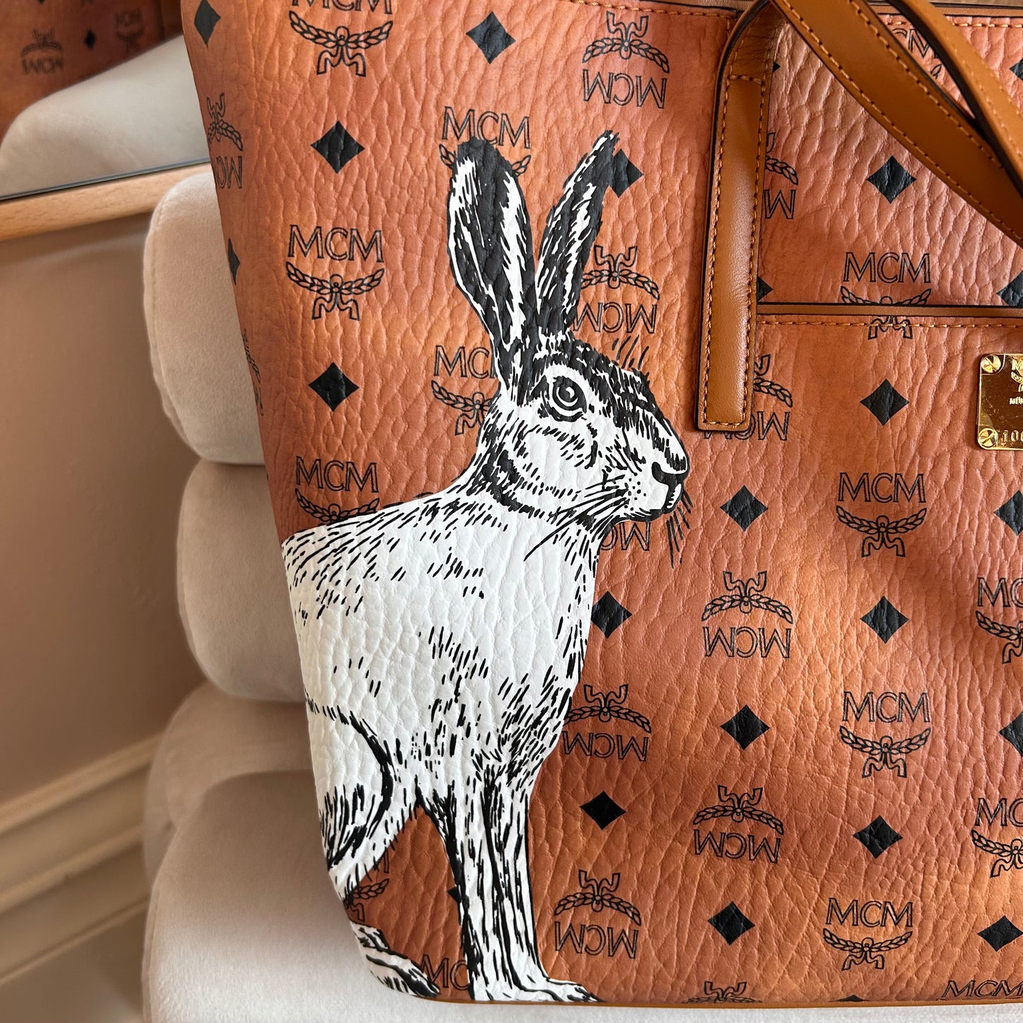 Pre-Loved MCM Anya Tote