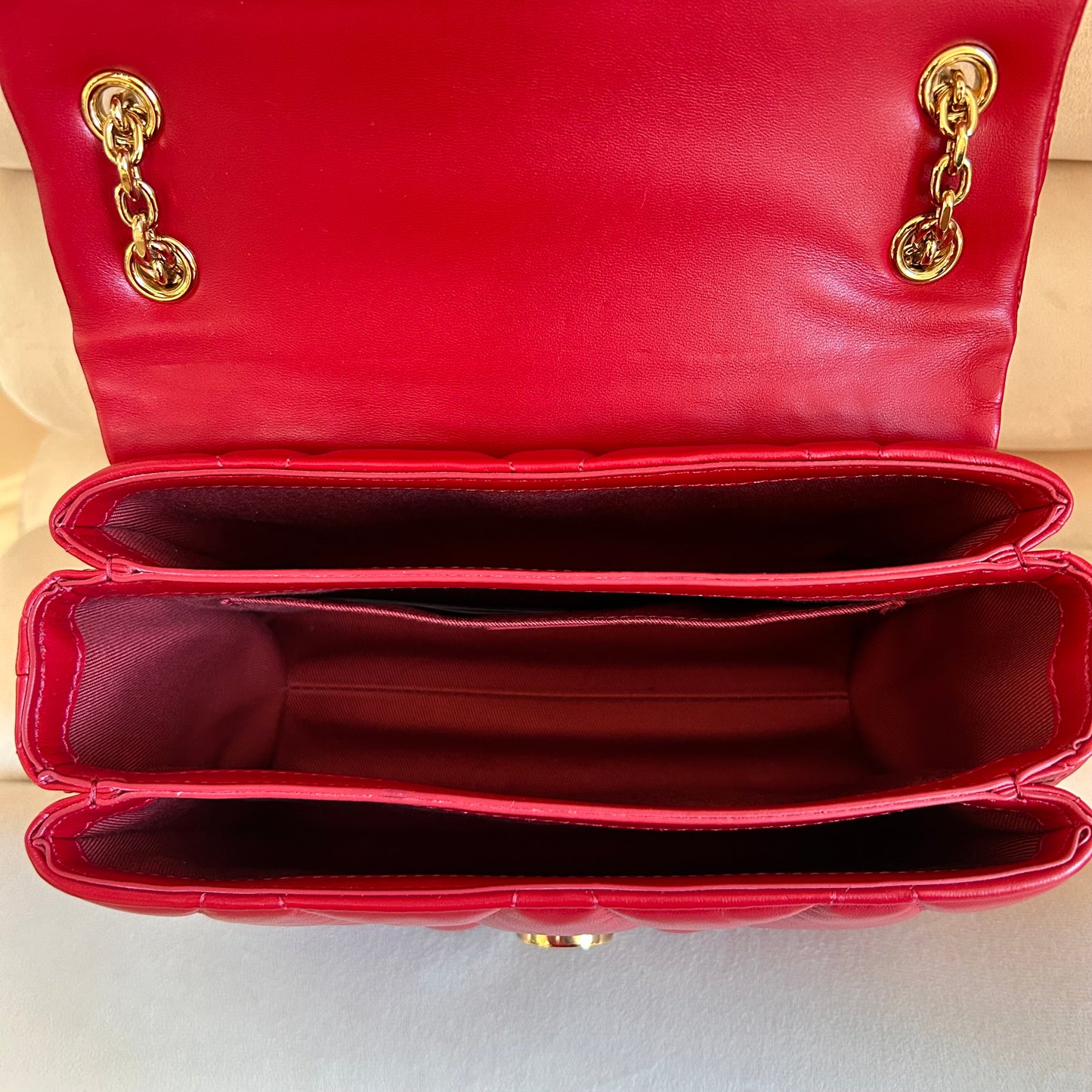 Pre-Loved Versace Kleio Quilted Shoulder Bag