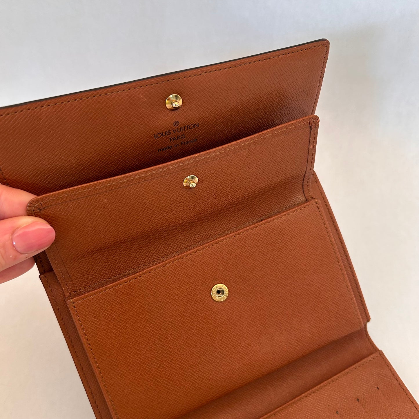 Pre-Loved Louis Vuitton Monogram Trifold Wallet