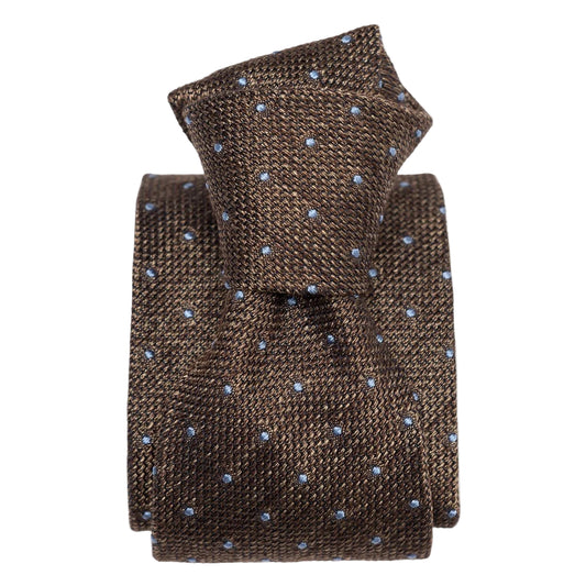 Mattei - Silk Grenadine Tie - Brown: Standard