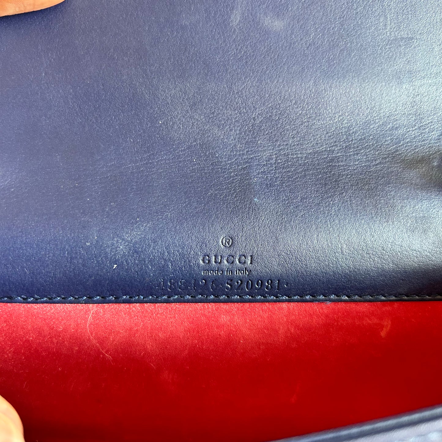 Pre-Loved Gucci Double G Marmont Mini Bag