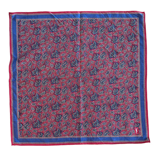 Pre-Loved YSL Paisley Handkerchief