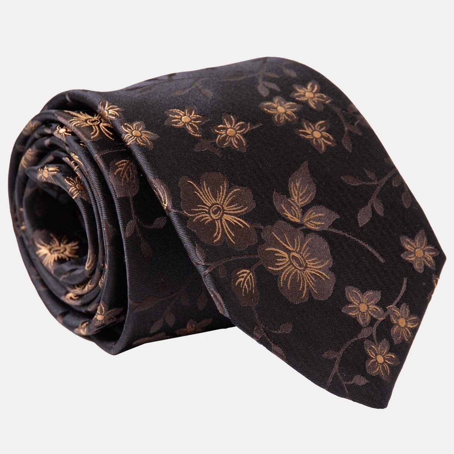 Silvio - Silk Jacquard Tie - Black