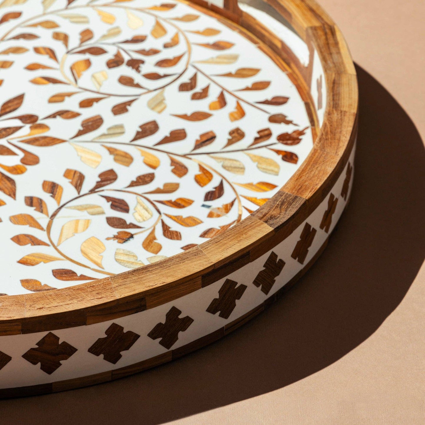 Jodhpur Collector’s Inlay Round Tray