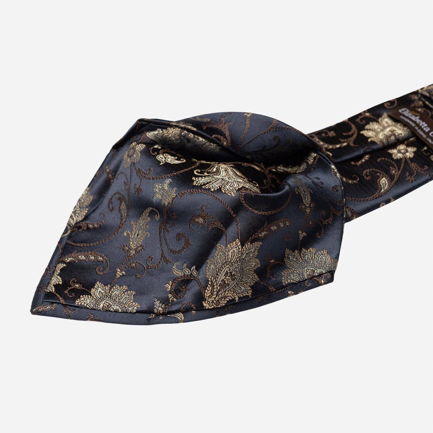 Prosecco - Silk Jacquard Tie - Midnight Blue: Standard