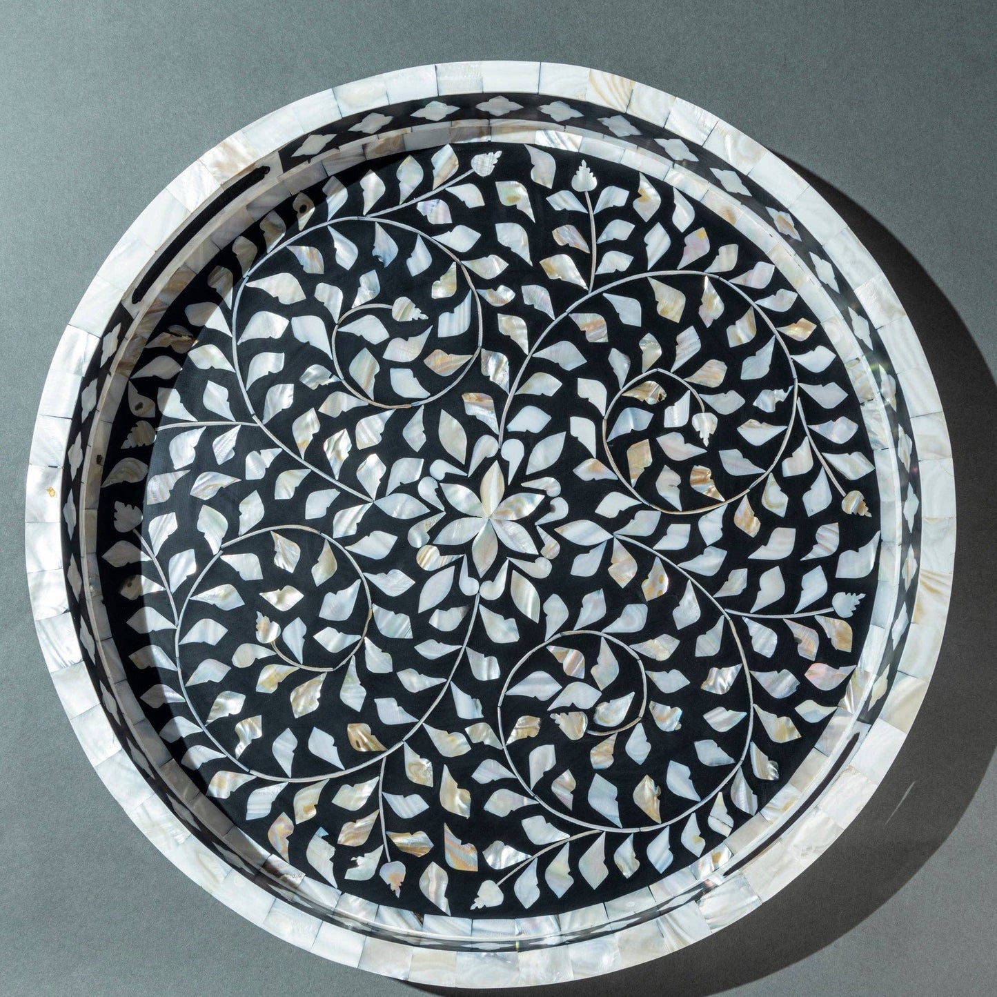 Jodhpur Collector’s Inlay Round Tray