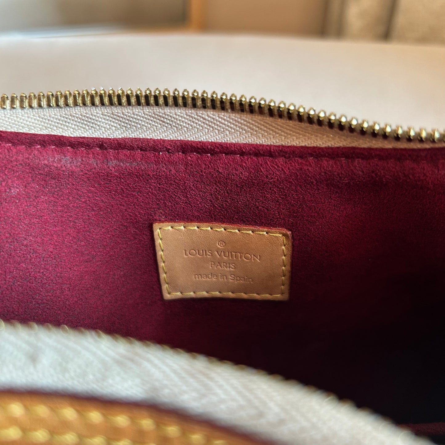 Pre-Loved Louis Vuitton Multicolor Monogram Greta