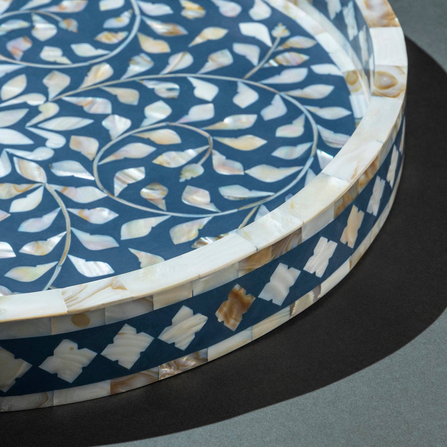 Jodhpur Collector’s Inlay Round Tray
