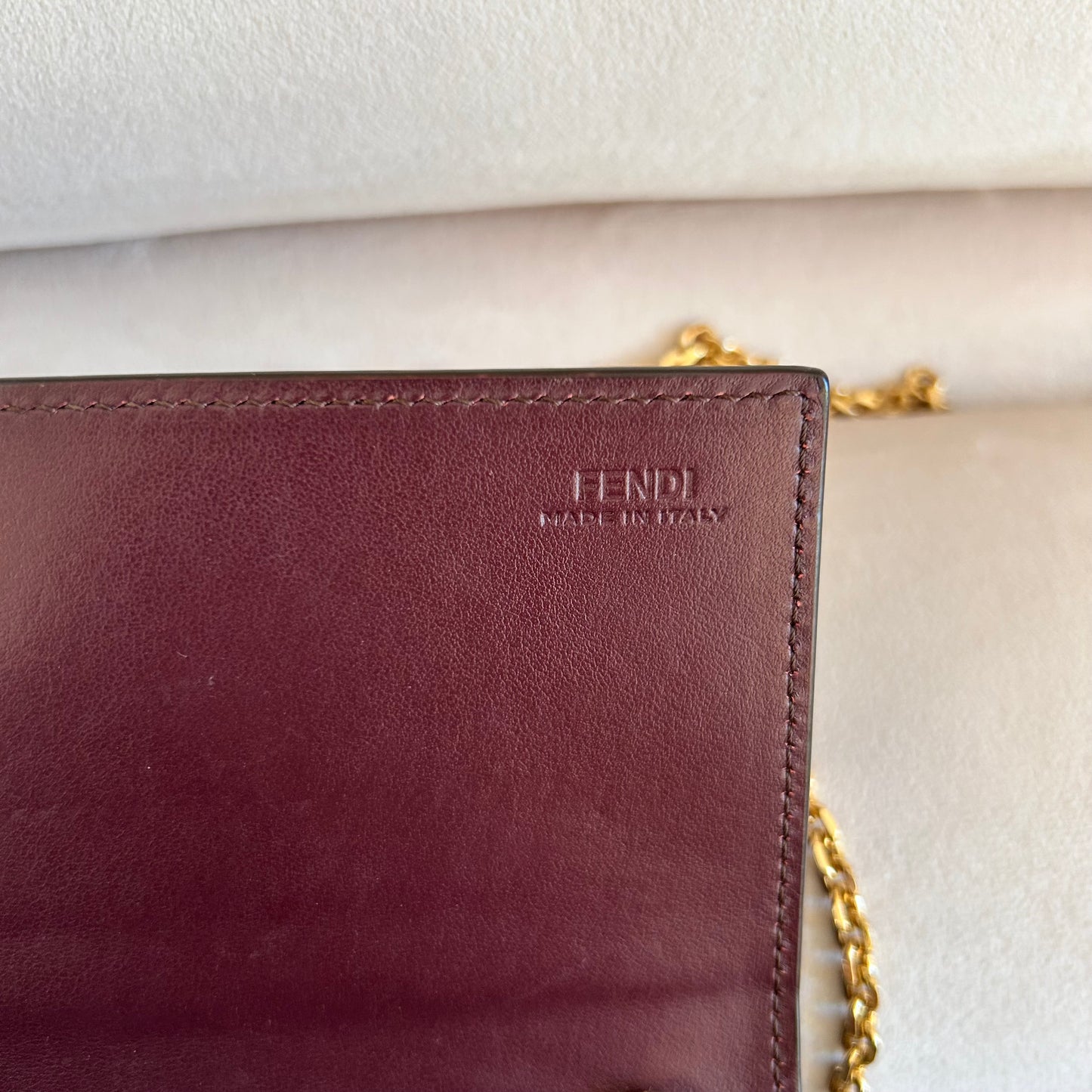 Pre-Loved Fendi Wallet on Chain