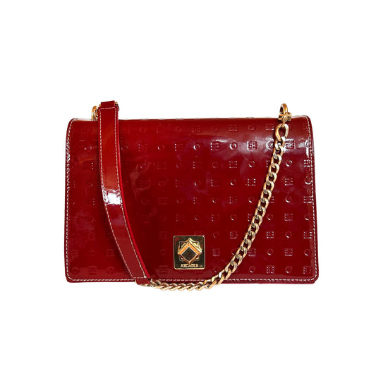 Pre-Loved Arcadia Patent Leather Shoulder Bag