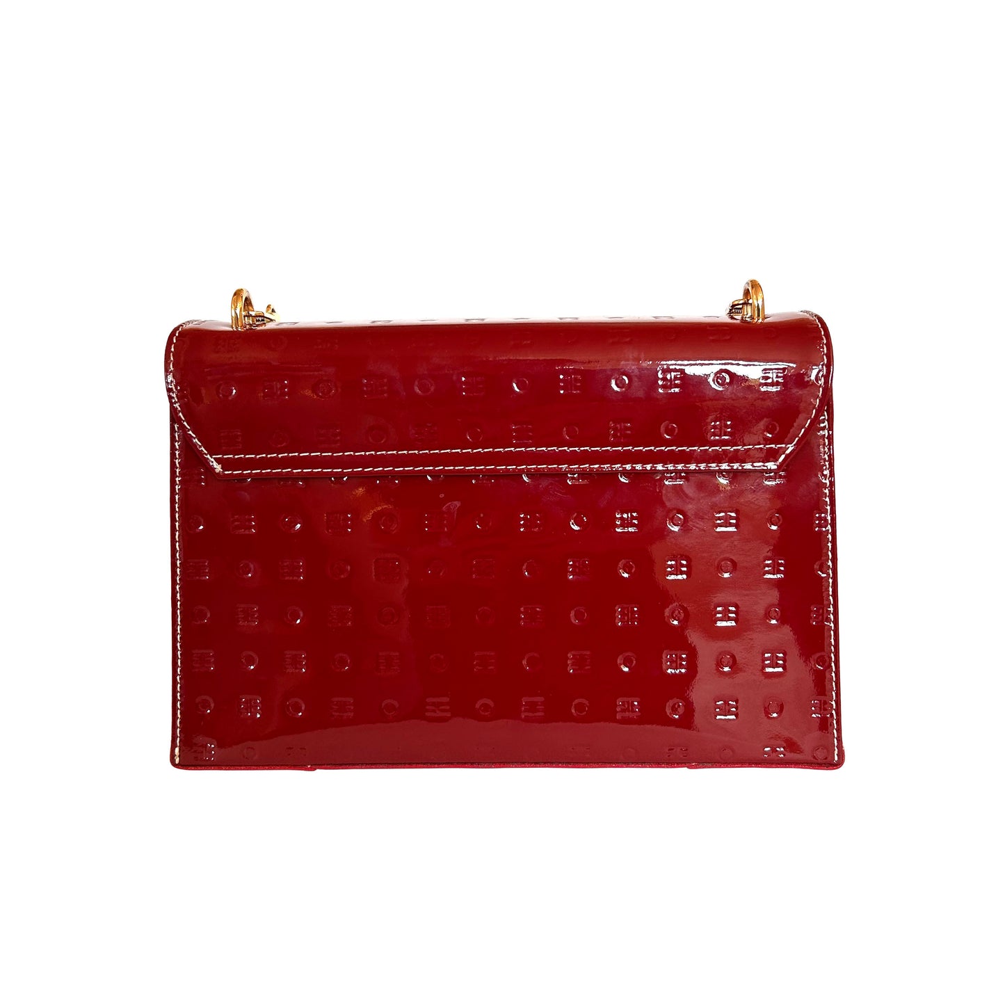 Pre-Loved Arcadia Patent Leather Shoulder Bag