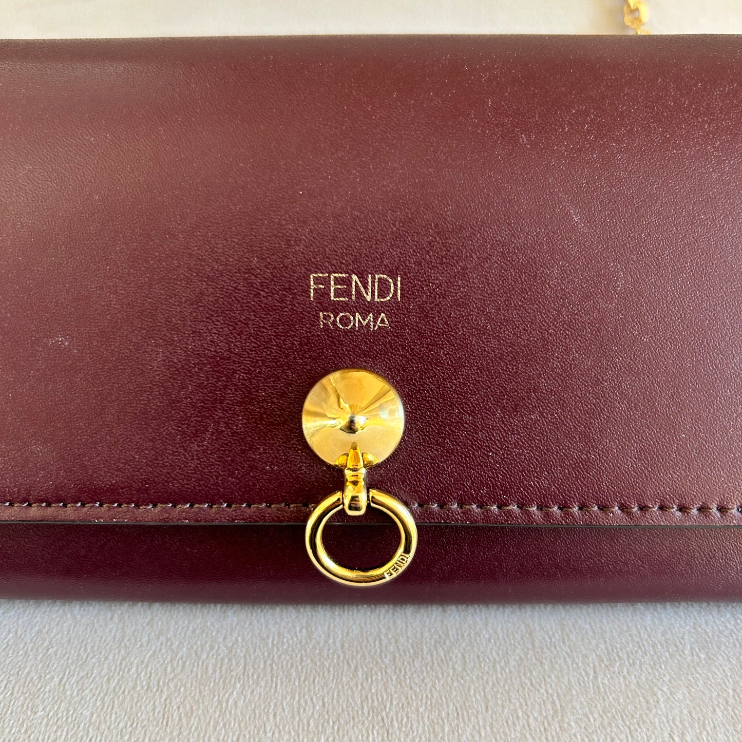 Pre-Loved Fendi Wallet on Chain