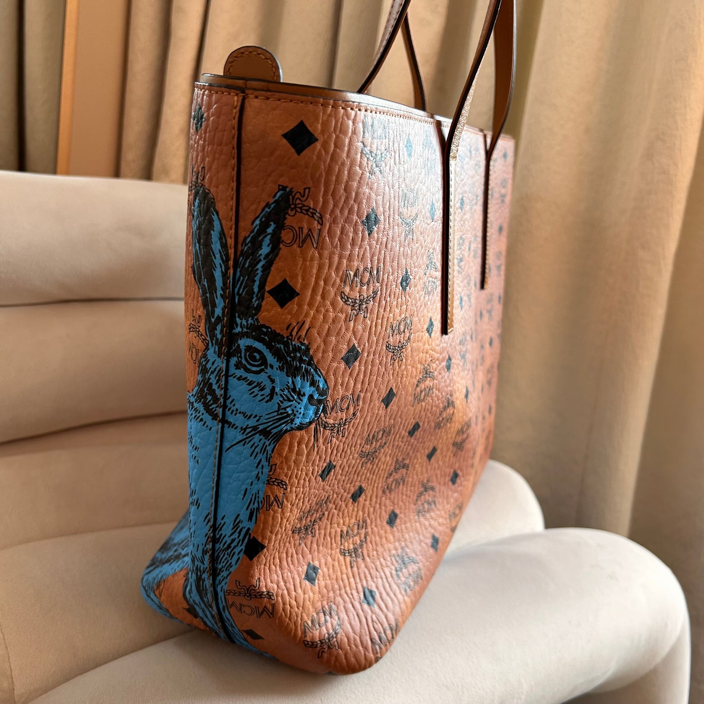 Pre-Loved MCM Anya Tote