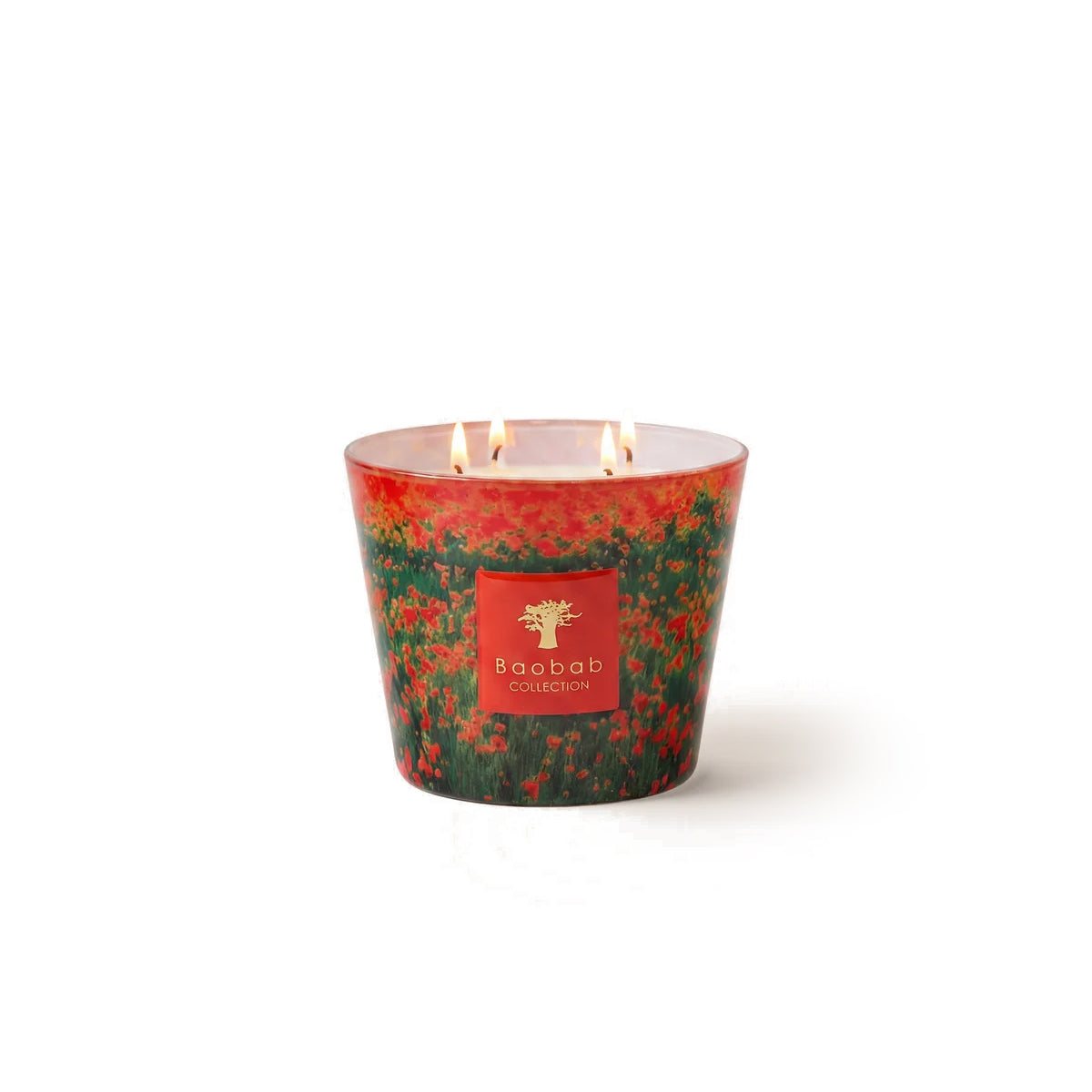 Baobab Arty Poppies Candle - Small