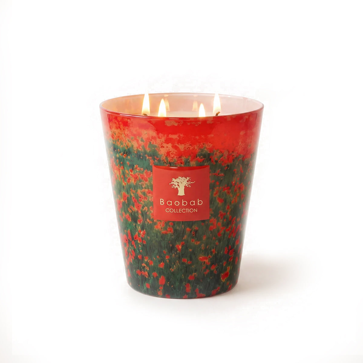Baobab Arty Poppies Candle - Medium