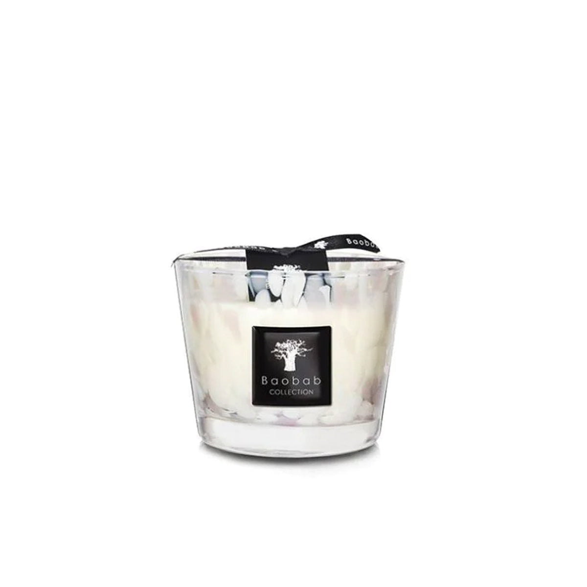 Baobab White Pearls Candle - Small