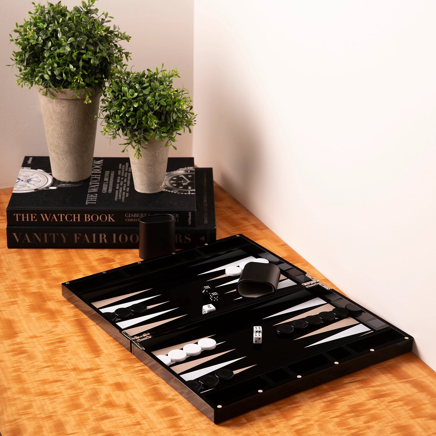 Bey-Berk - Acrylic Backgammon Set