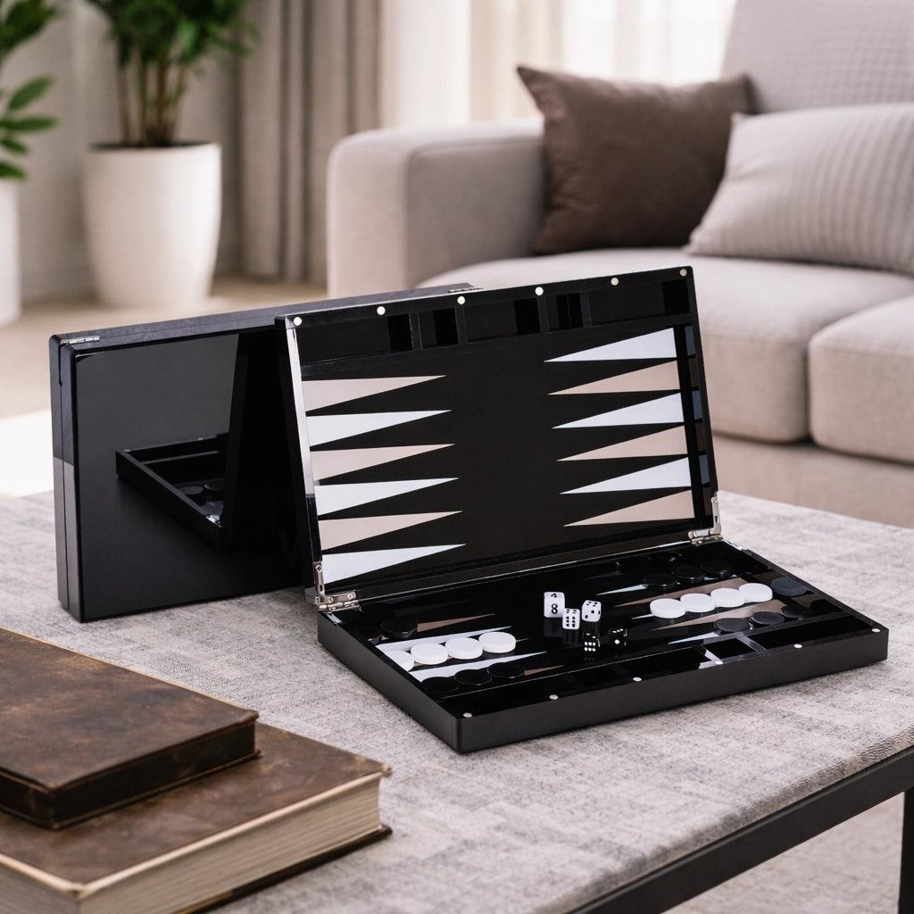 Bey-Berk - Acrylic Backgammon Set