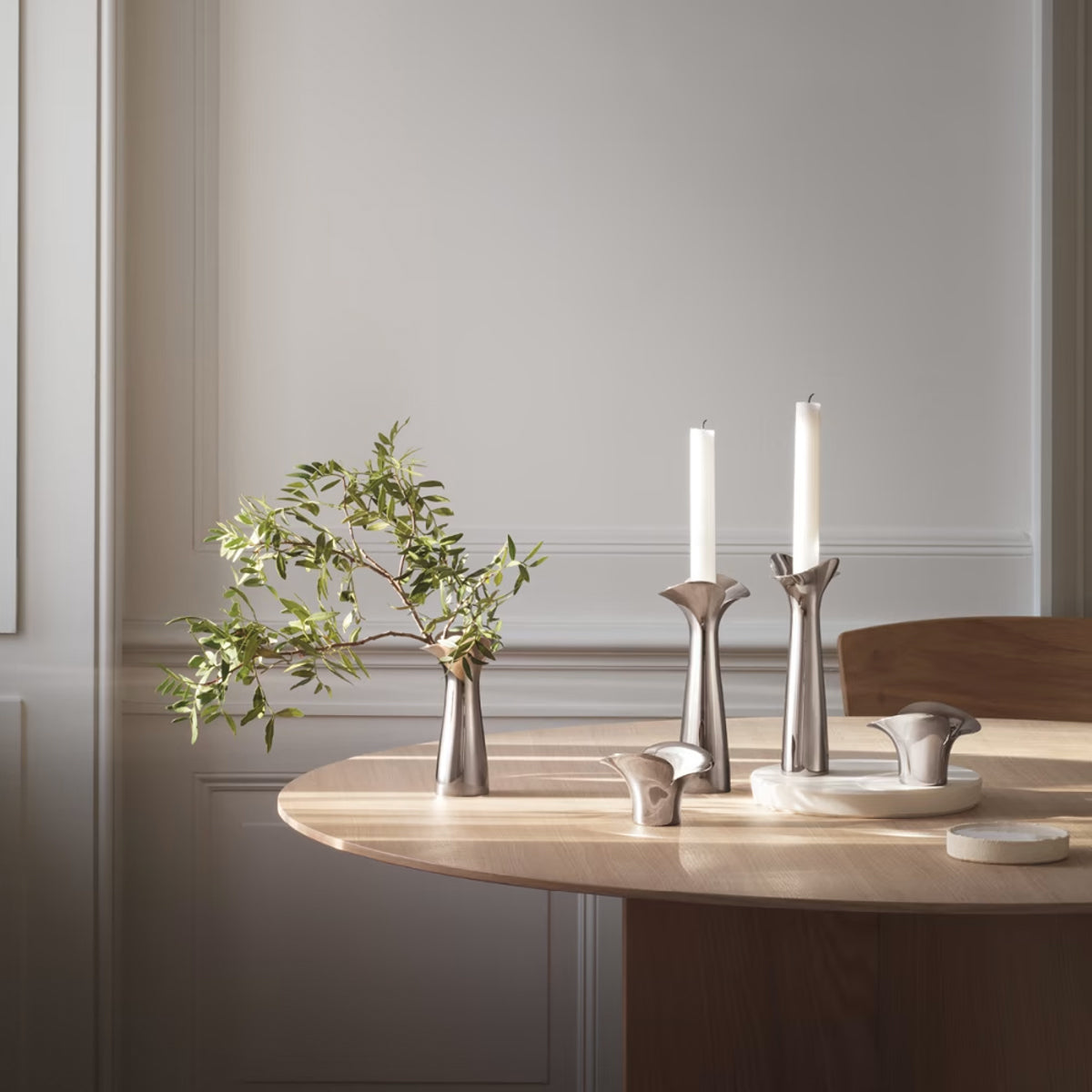 Georg Jensen Bloom Botanica Candleholder - Set of 2