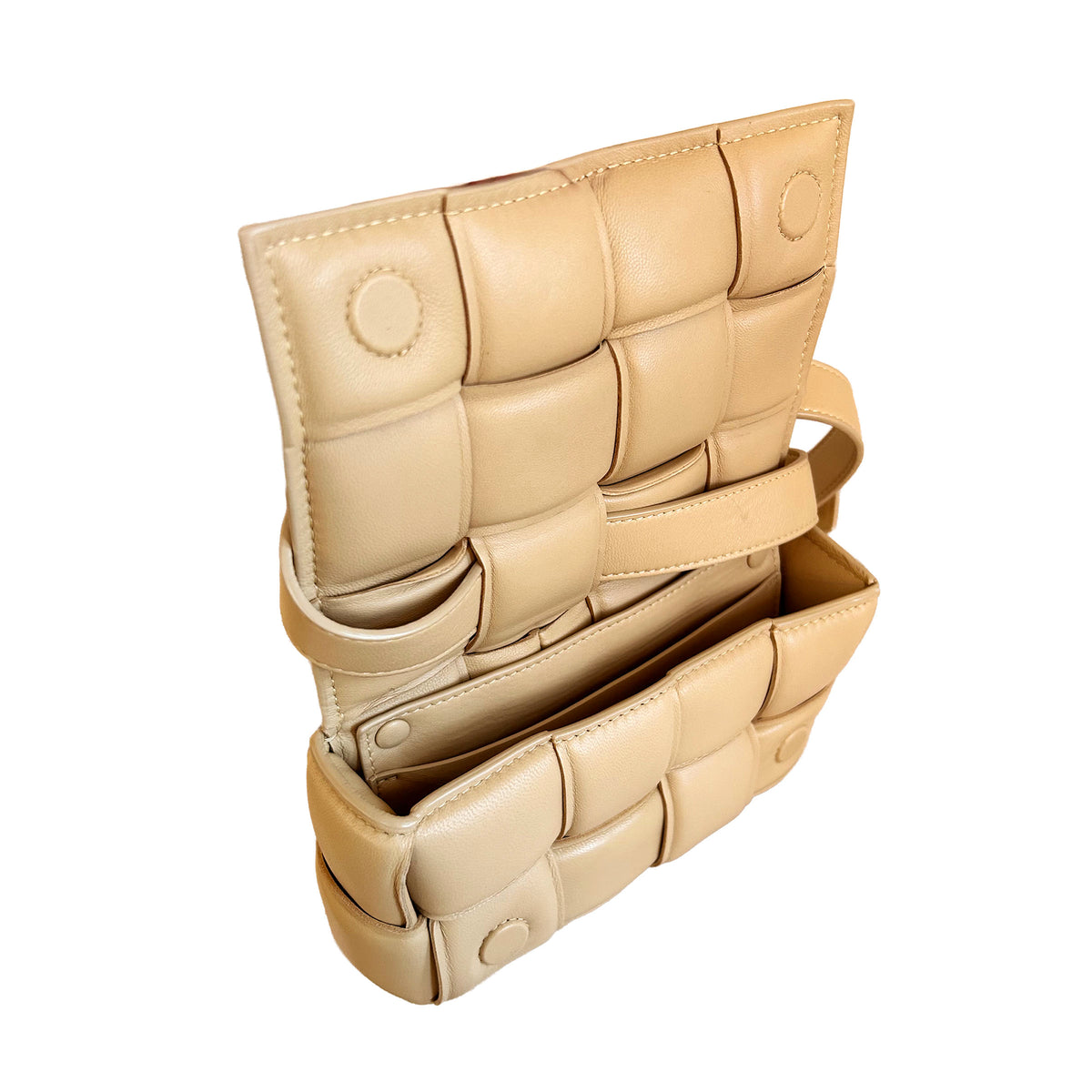 Pre-Loved Bottega Veneta Padded Cassette Belt Bag