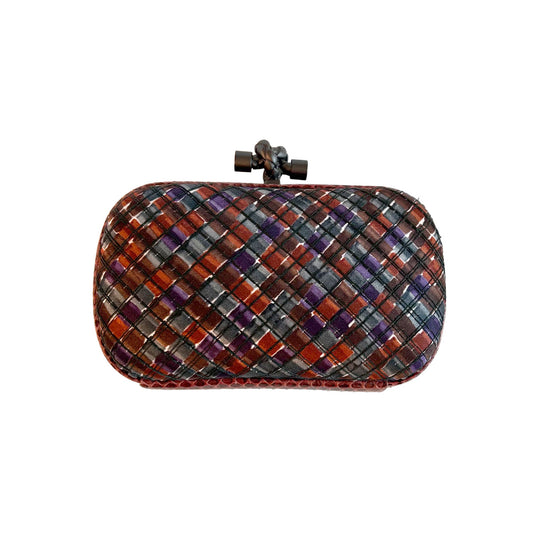 Pre-Loved Bottega Veneta Knot Clasp Clutch