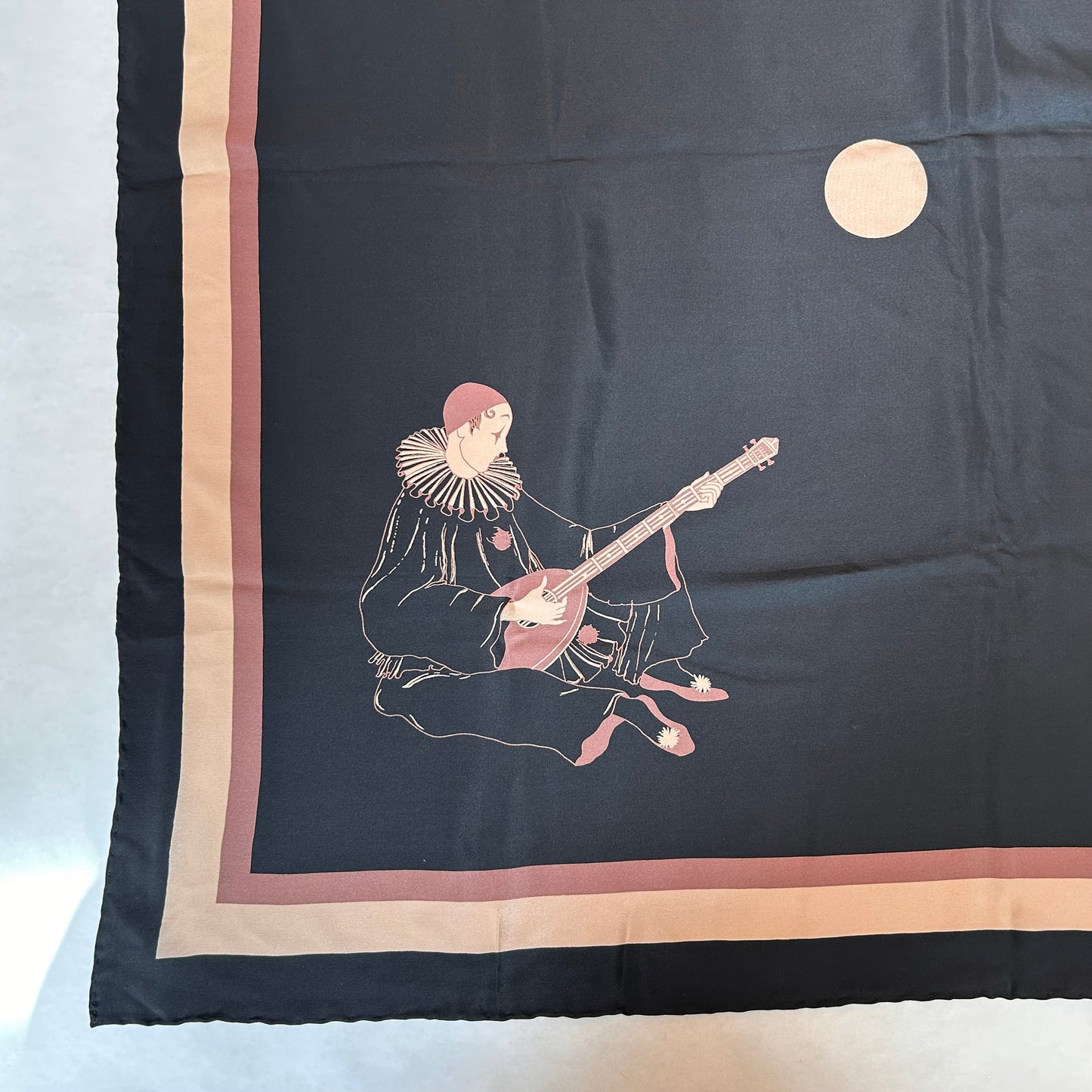 Vintage 100% Silk Scarf