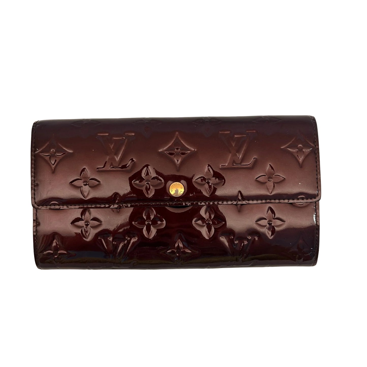 Pre-Loved Louis Vuitton Vernis Patent Continental Wallet