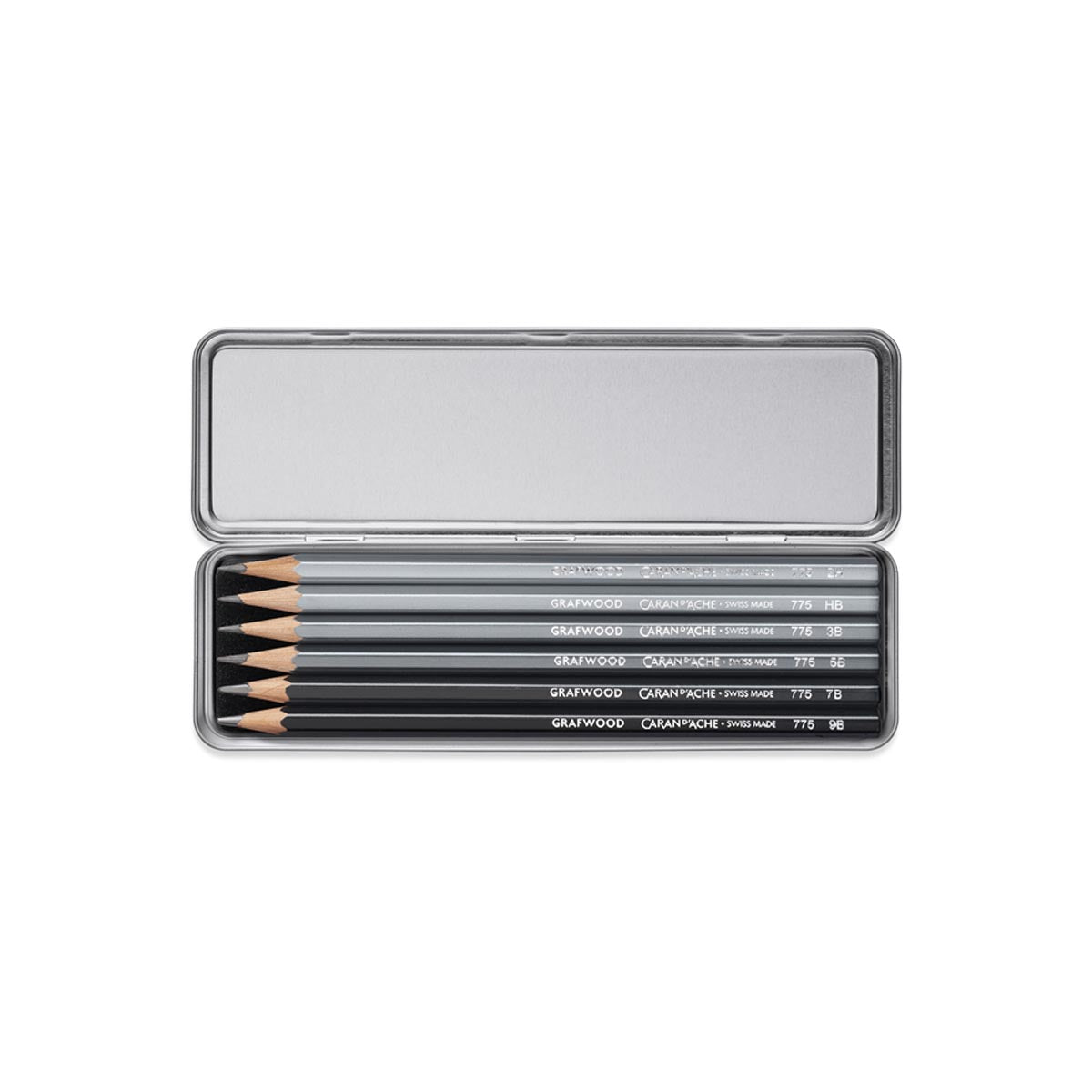 Caran d'Ache Box of 6 Hardness Degrees Graphite Line