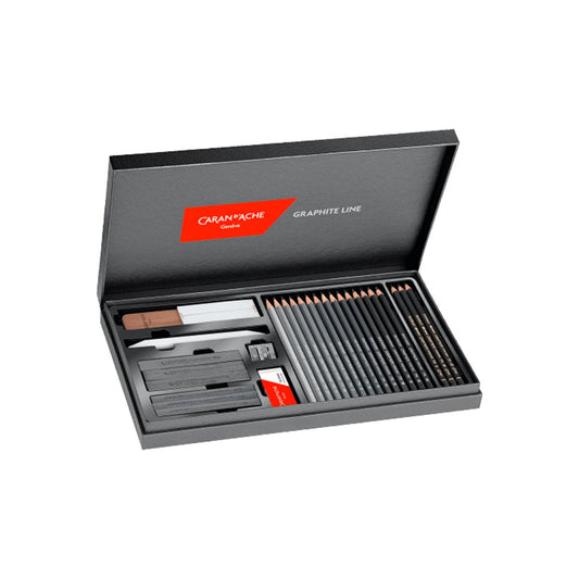 Caran d'Ache Box of 15 Hardness Degrees Graphite Line