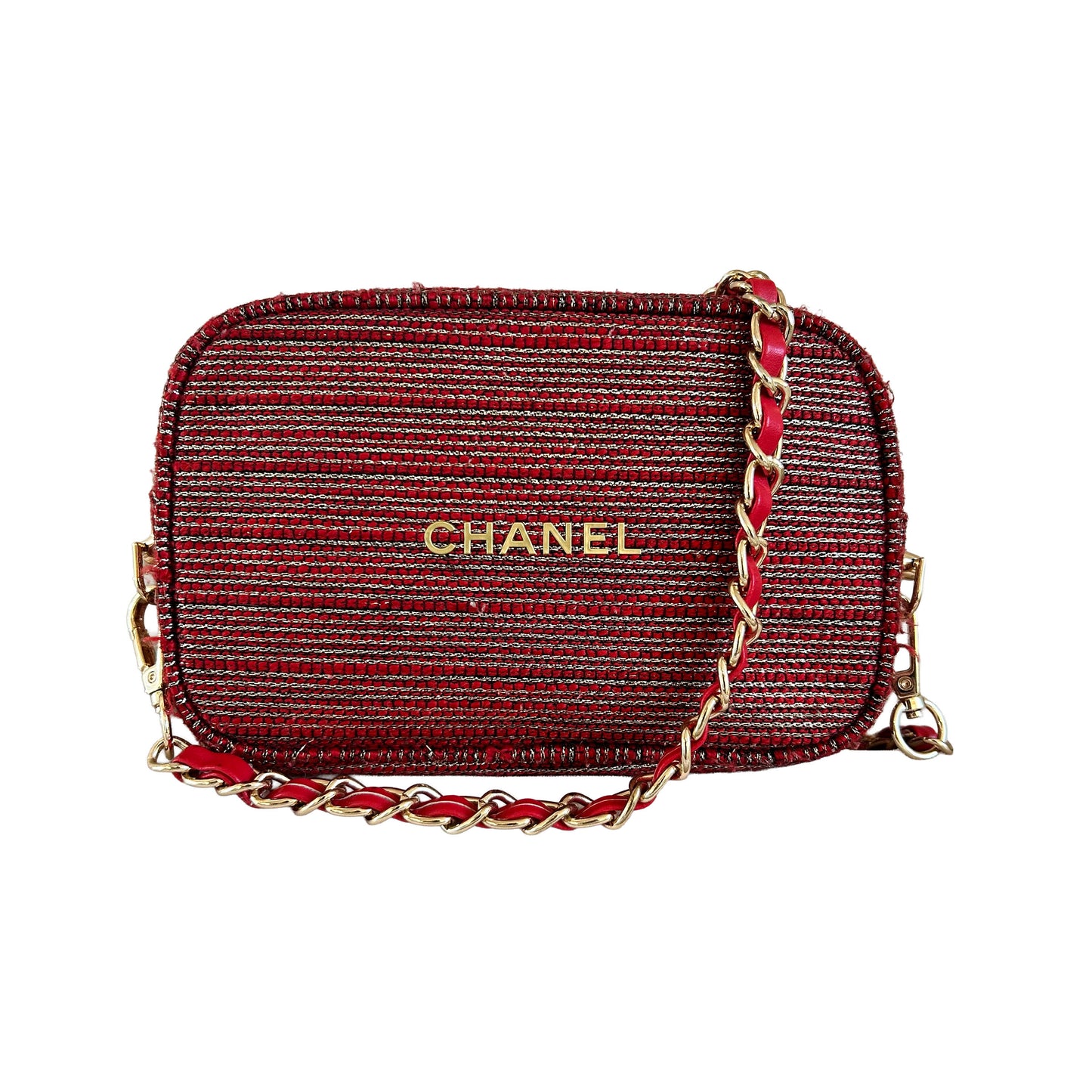 Chanel VIP Tweed Crossbody