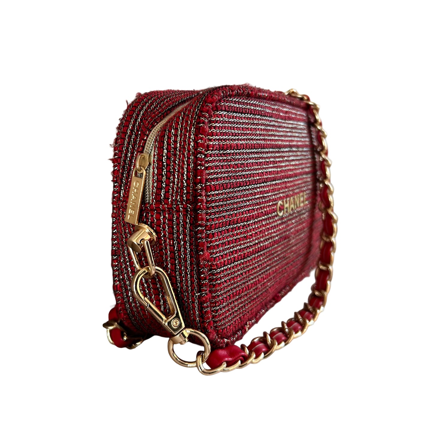 Chanel VIP Tweed Crossbody