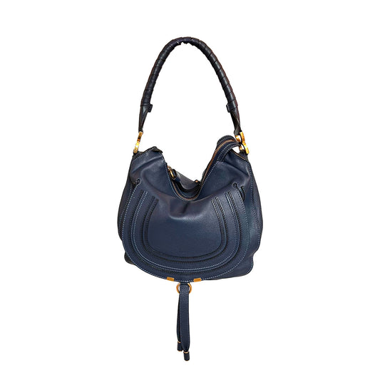 Pre-Loved Chloe Marcie Hobo Bag