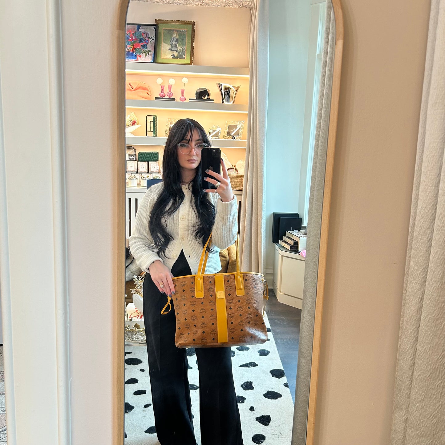 Pre-Loved MCM Reversible Liz Tote