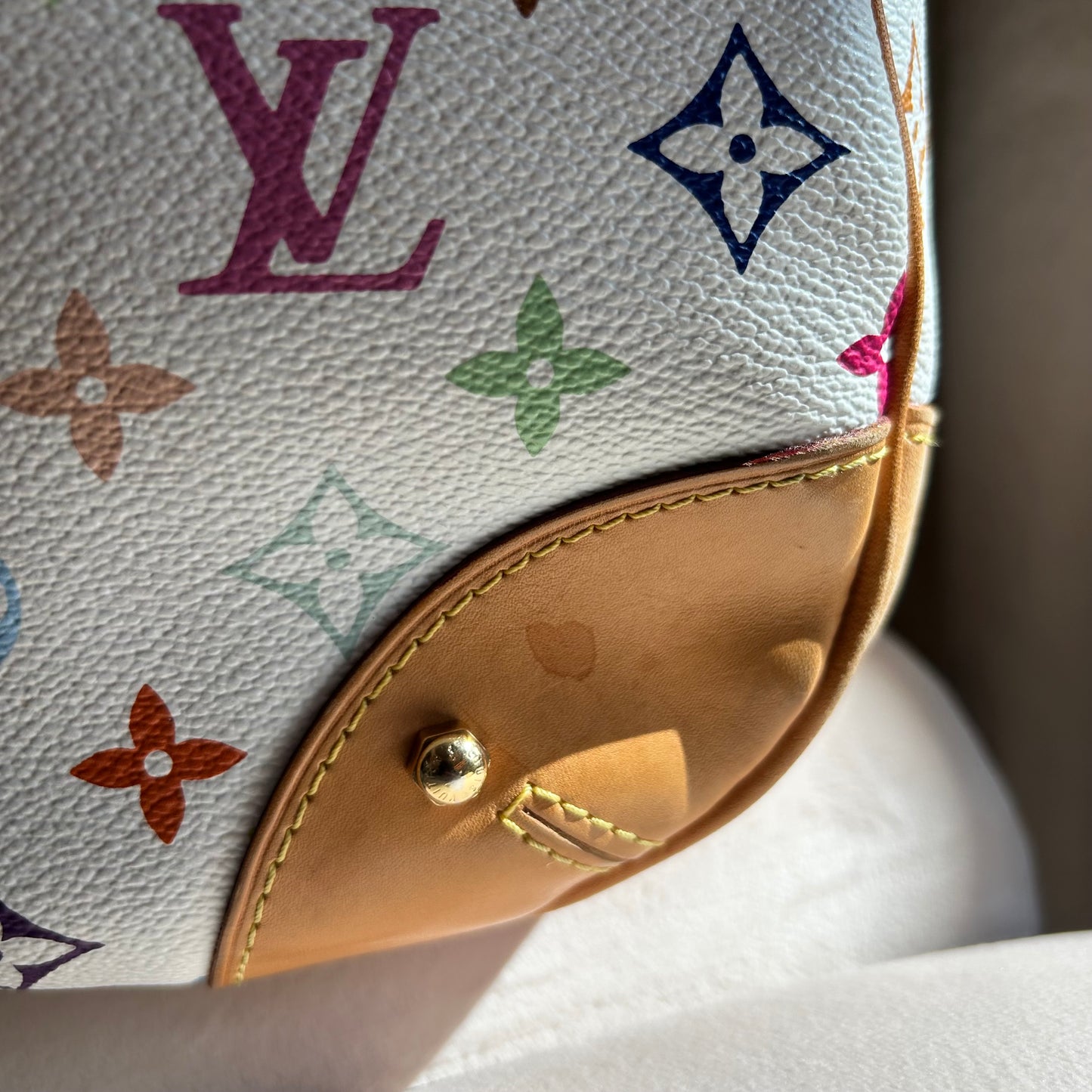 Pre-Loved Louis Vuitton Multicolor Monogram Greta