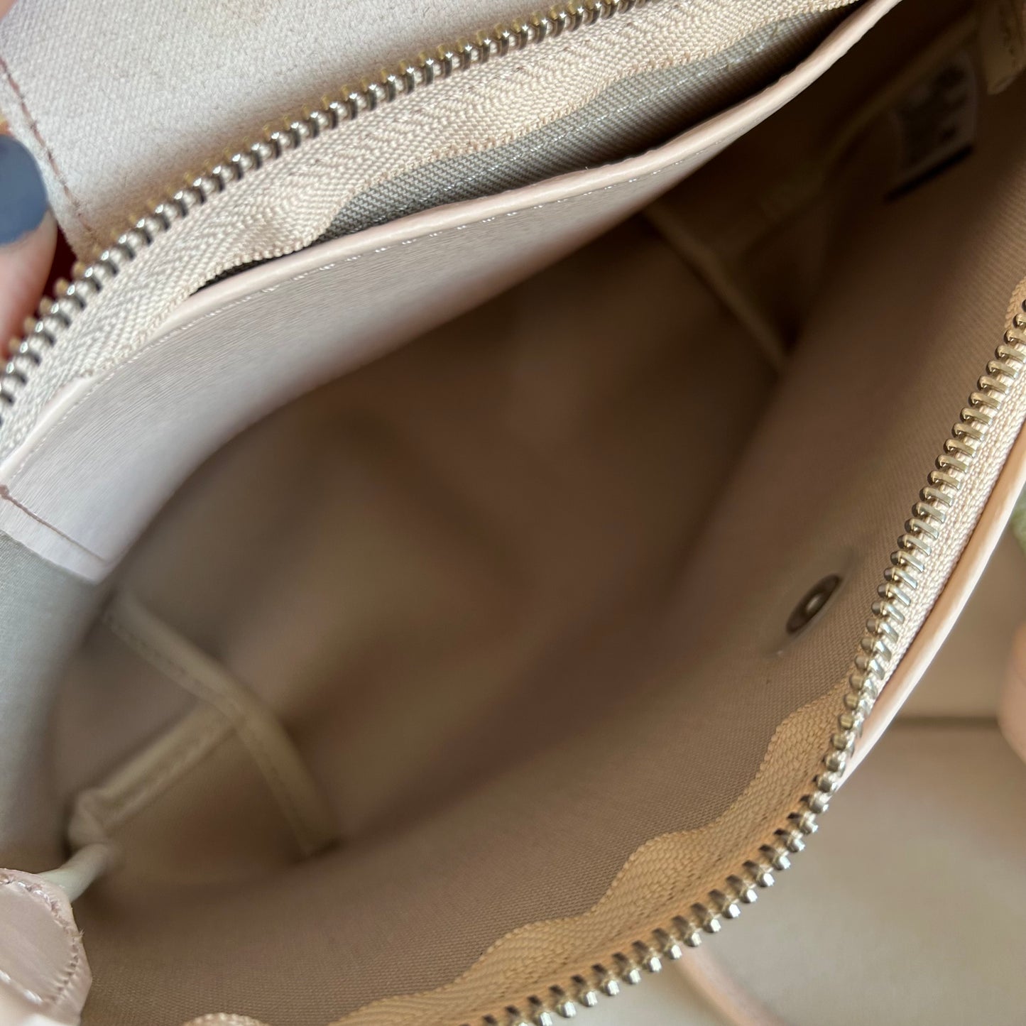 Pre-Loved Longchamp Le Pliage City Canvas Crossbody Bag