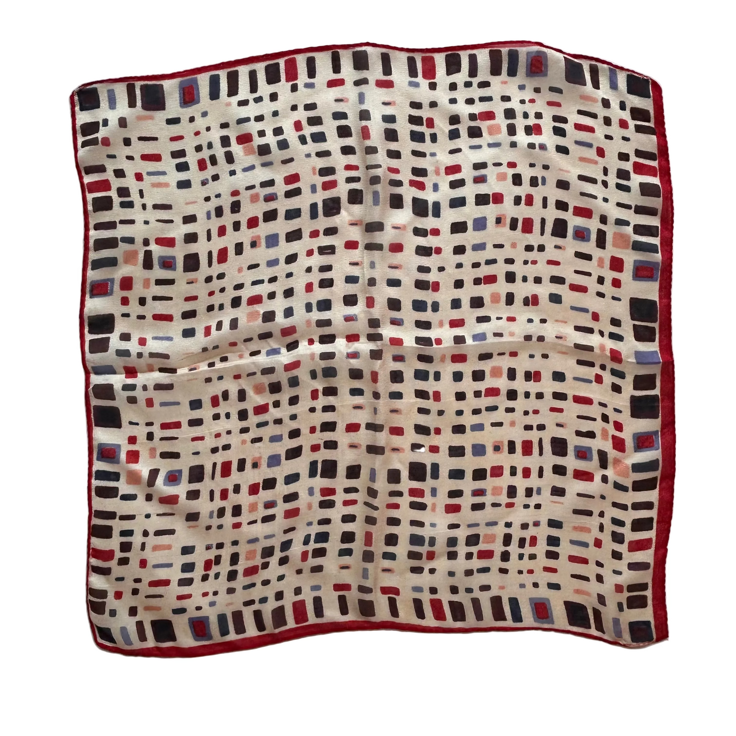Vintage 100% Silk Handkerchief
